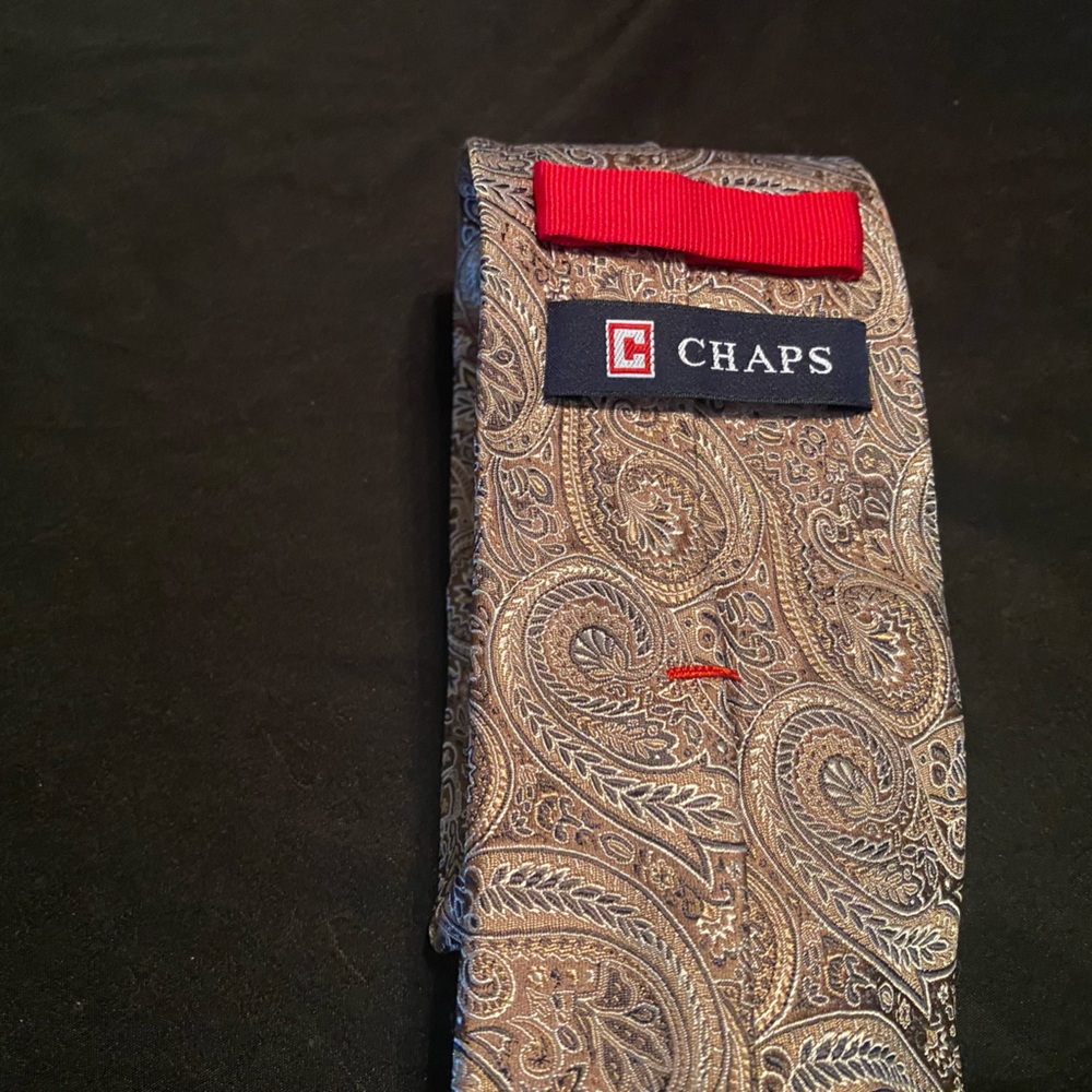 Mens silk tie Chaps